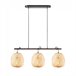 Lámpara colgante Hisoka XL (3 luces) Bambú Natural Natural