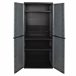 Curver Armario alto resina 3 estantes Gris