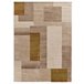 Alfombra geométrica con relieve MELFI - ATTICGO 80x150 Multicolor