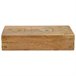 Juego 2 en 1 (cartas+dados) en caja de madera Marron