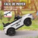 Coche Eléctrico Infantil PP, Acero AIYAPLAY Blanco