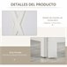 Biombo Madera de Paulonia HOMCOM, hogar - decoración Blanco