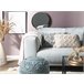 Beliani Cojín decorativo KIRIKKALE Gris Claro