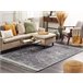 Beliani Alfombra de pelo corto HANLI 140x200 Gris