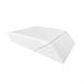 Acomoda Textil – Almohada de Lectura en Forma de Cuña. Blanco