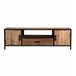ANGLET-Mueble TV x1 165 Marron