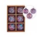 Beliani Guirnaldas de navidad ASTRAL Rosa