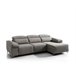 Chaise longue eléctrica BALIO derecha 3 plazas visón Vison