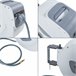 Enrollador de mangueras de aire comprimido Nassau PVC Gris