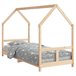 Estructura De Cama Para Niños 206x85 Marron