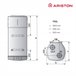 Aerotermia, Ariston, NUOS PLUS S2 WIFI 110 litros Blanco Brillo