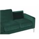 Beliani Sofá de 3 plazas Terciopelo GAVLE Beliani Sofá de 3 plazas Terciopelo GAVLE Verde