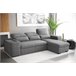 Chaise longue con cama HOXTON Gris