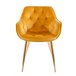 Silla Zandel Golden Terciopelo Amarillo