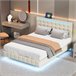Marco de la cama Beige