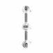 Asa de Seguridad para Baño Angular Doble Blanco