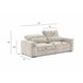 Sofá LANDON convertible en cama Beige
