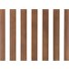 Beliani Conjunto plegable AMANTEA Marron