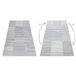 Alfombra LIRA E2681 Vintage estructural moderna glamour 80x150 Gris