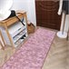 Alfombra de pasillo SOLID 60 HORMIGÓN 60x400 Rosa
