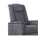 Sillón relax eléctrico microfibra MAX Gris