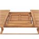 Beliani Conjunto de comedor JAVA Marron