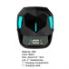 AUG7S Auriculares Gaming Inalambricos Negro