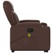 Sillón Reclinable De Masaje Elevable Marron