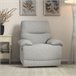 Sillón Reclinable Poliéster, Espuma, Tablero Multicapa HOMCOM Gris