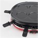 Raclette grill 8 Personas 4 En 1 Rp412 H.koenig Negro/ Rojo