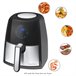 Freidora de aire Proficook FR 1147 H Negro