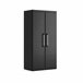 Armario resina exterior DETROIT XL escobero 182x89x54cm negro Negro