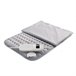 Almohadilla Electrica Textil Serie Vellon Gris