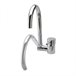 Grifo de Fregadero de Cocina Monomando con Caño Abatible Cromo