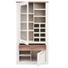 Vitrina doble 2 puertas VERONA Blanco/ Madera