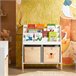 SoBuy KMB115-W Organizador para juguetes y libros Blanco