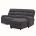 Chaise longue relax eléctrica AMANDA Gris