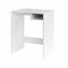 Escritorio LUPYN con 1 hueco blanco Blanco
