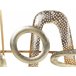 Beliani Decoración de pared MANGANESE Dorado