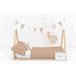 Funda nórdica Infantil Vichy Marron