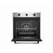 Conjunto placa vitrocerámica+horno multifunción BEKO BBSE12122XD Negro