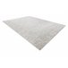 Alfombra FLORENCE 24021 glamour tejido plano flecos 175x270 Crema