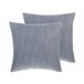 Beliani Cojín decorativo LUPINE Gris