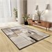 Alfombra de diseño abstracto BERUTI - ATTICGO 133x190 Beige