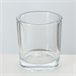 Porta velas meta negro RUMBA 30cm Negro