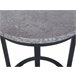 Beliani Conjunto de mesas DENNY 48x48 Negro