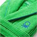 Albornoz benetton 360 gsm 100% algodón Verde