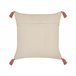 Beliani Cojín decorativo HICKORY Beige
