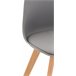 Silla Linares En Estilo Nórdico Blanco