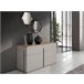 ANGEL CERDÁ Cómoda de diseño moderno de madera Gris/ Madera